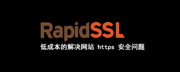 便宜的RapidSSL